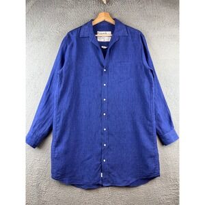 Frank & Eileen Deep Blue Long-Sleeve Button-Down Shirt